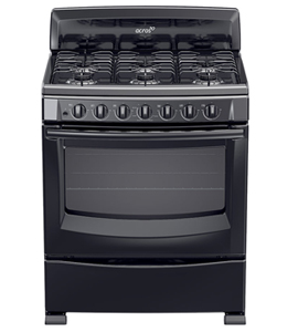 Estufa Acros AF5001Z 30'' A GAS LP Negro